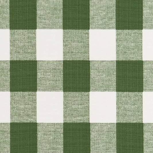 D2495 Check & Houndstooth,Plaid Clover Green Charlotte Fabrics