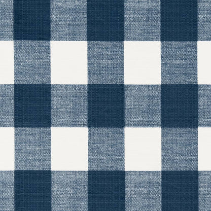 D2497 Check & Houndstooth,Plaid Indigo Blue Charlotte Fabrics
