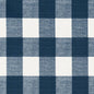 D2497 Check & Houndstooth,Plaid Indigo Blue Charlotte Fabrics