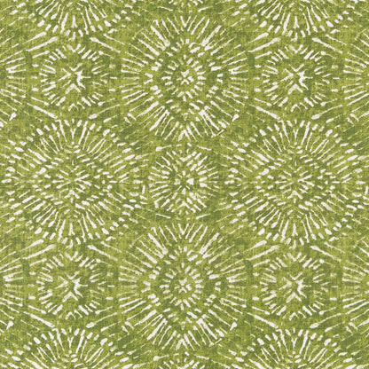 D2498 Abstract & Geometric Lime Green Charlotte Fabrics