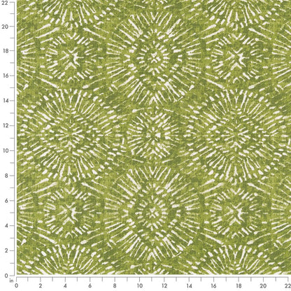D2498 Abstract & Geometric Lime Green Charlotte Fabrics