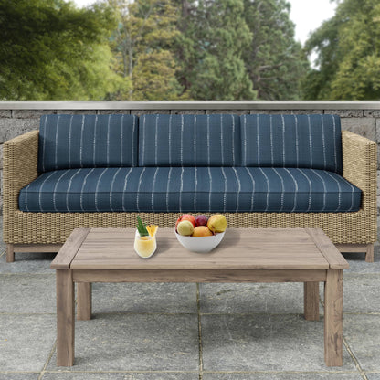 D2501 Stripe Sapphire Blue Charlotte Fabrics