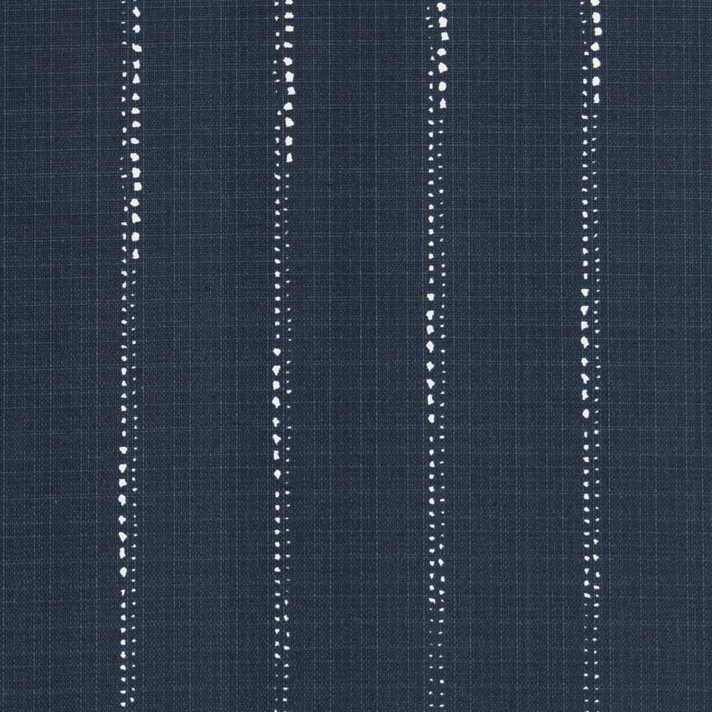 D2501 Stripe Sapphire Blue Charlotte Fabrics