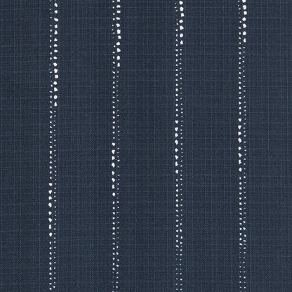 D2501 Stripe Sapphire Blue Charlotte Fabrics