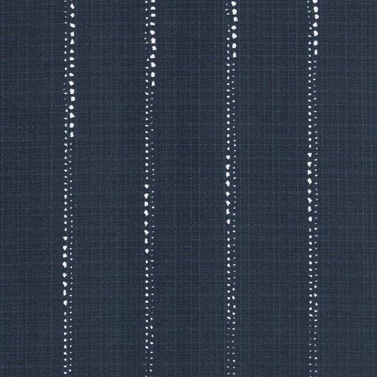 D2501 Stripe Sapphire Blue Charlotte Fabrics