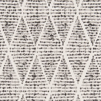 D2504 Abstract & Geometric Pewter Grey & Silver Charlotte Fabrics