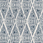 D2505 Abstract & Geometric Oxford Blue Charlotte Fabrics
