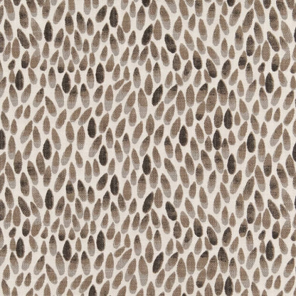D2506 Abstract & Geometric Umber Brown Charlotte Fabrics