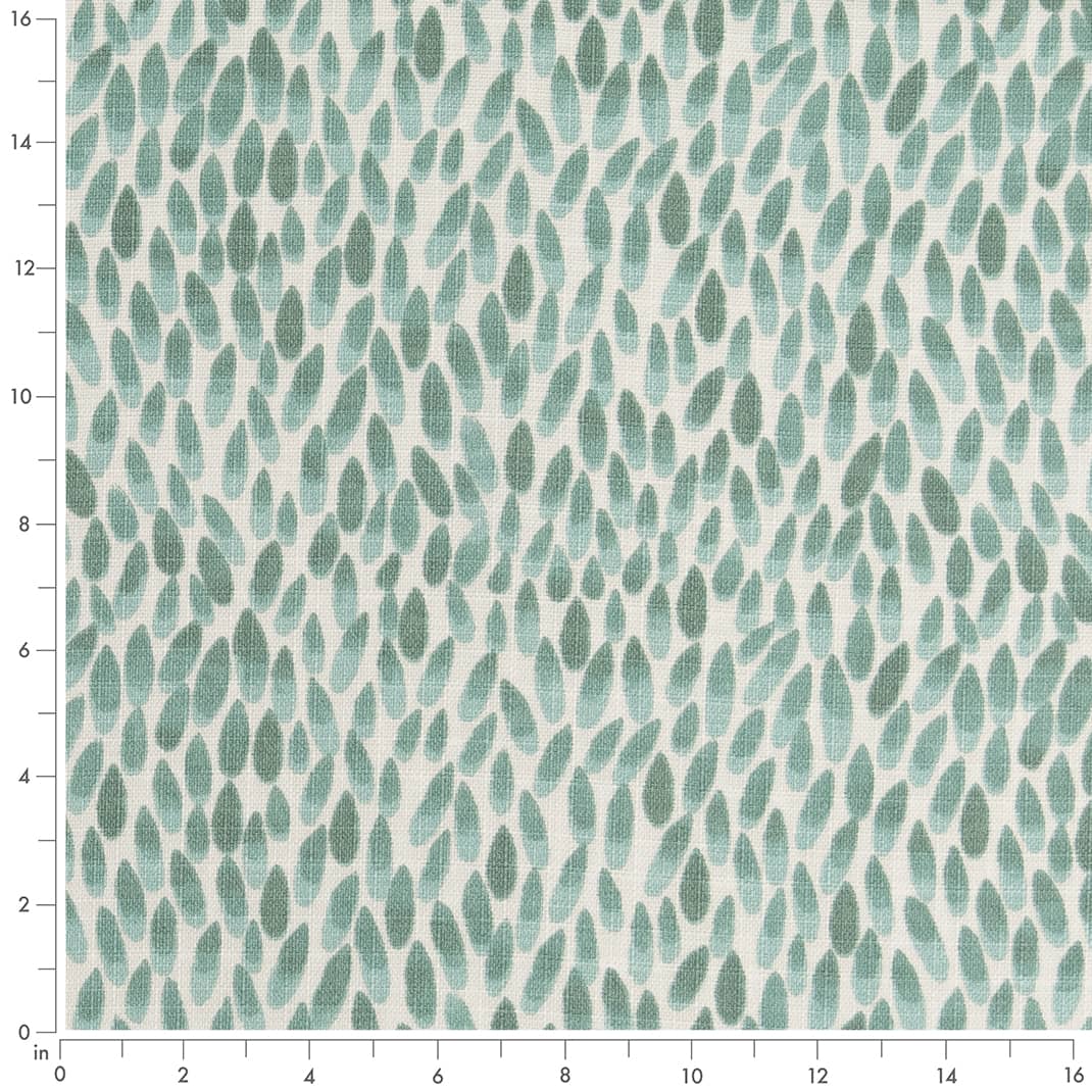 D2508 Abstract & Geometric Capri Aqua & Teal Charlotte Fabrics