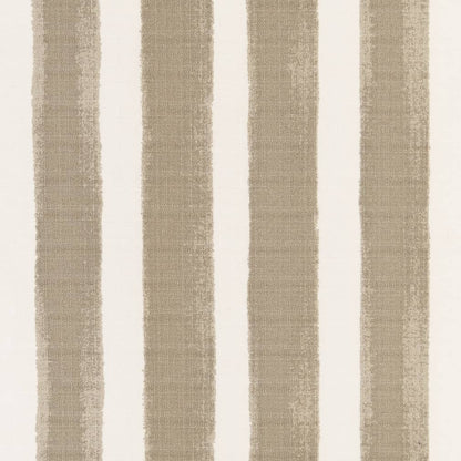 D2509 Stripe Dove Beige & Taupe Charlotte Fabrics