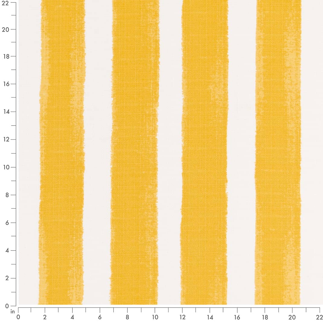 D2512 Stripe Lemon Gold & Yellow Charlotte Fabrics