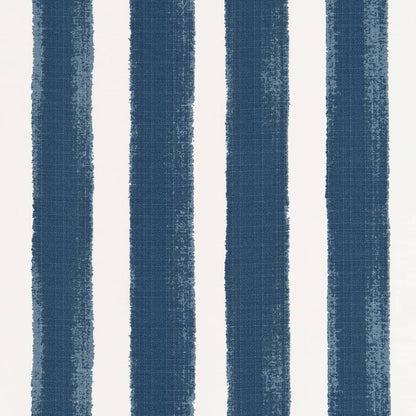 D2514 Stripe Navy Blue Charlotte Fabrics