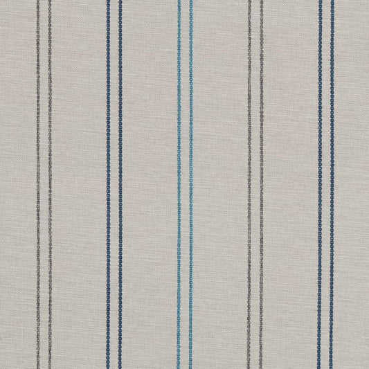 D2541 Stripe Fog Grey & Silver Charlotte Fabrics