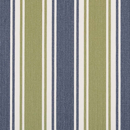 D2542 Stripe Leaf Blue,Green Charlotte Fabrics