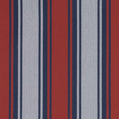 D2543 Stripe Tomato Blue,Red & Burgundy Charlotte Fabrics