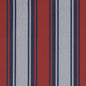 D2543 Stripe Tomato Blue,Red & Burgundy Charlotte Fabrics