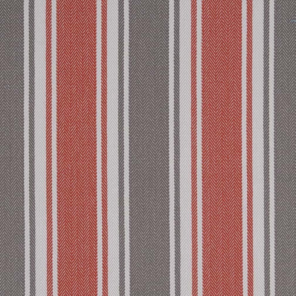 D2544 Stripe Brick Coral & Peach Charlotte Fabrics