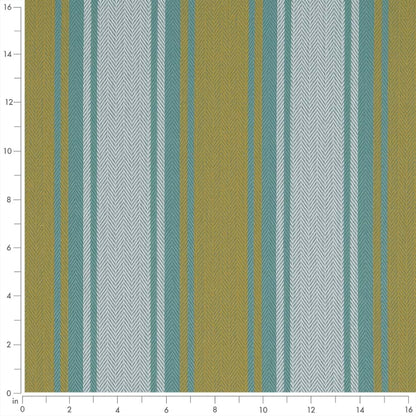 D2545 Stripe Sea Glass Aqua & Teal,Green Charlotte Fabrics