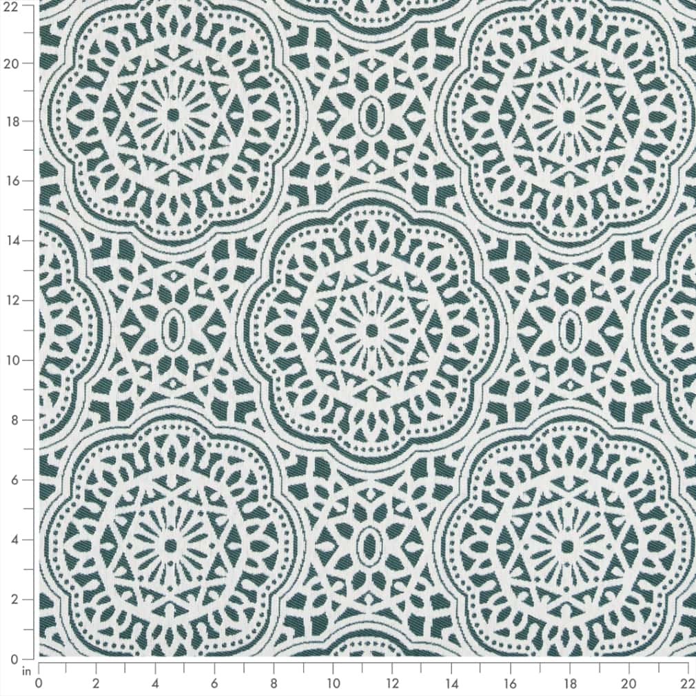 D2550 Abstract & Geometric,Global Caribbean Aqua & Teal Charlotte Fabrics