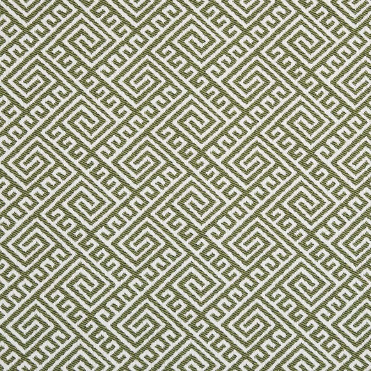 D2553 Abstract & Geometric,Greek Key Lime Green Charlotte Fabrics