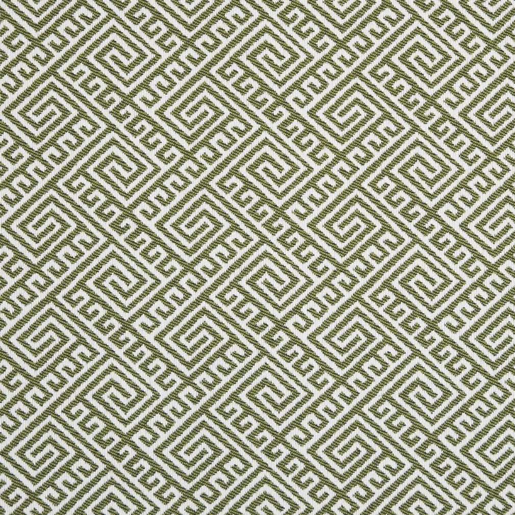 D2553 Abstract & Geometric,Greek Key Lime Green Charlotte Fabrics