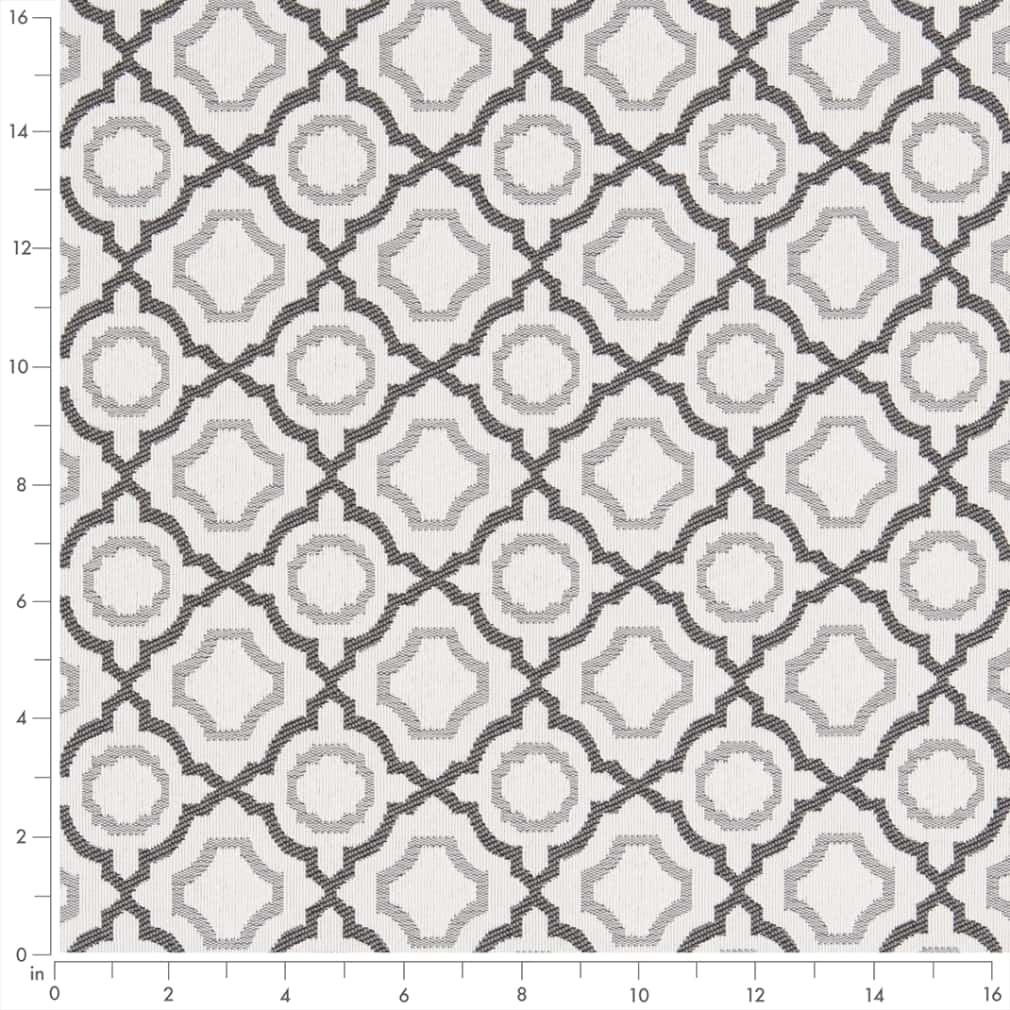 D2563 Abstract & Geometric Fossil Grey & Silver Charlotte Fabrics