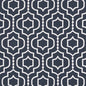 D2564 Abstract & Geometric Navy Blue Charlotte Fabrics