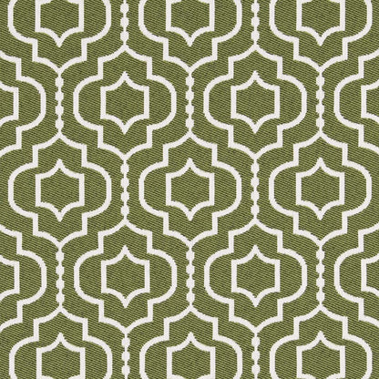 D2565 Abstract & Geometric Meadow Green Charlotte Fabrics