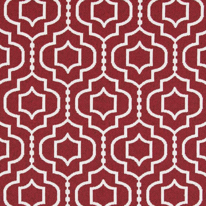 D2566 Abstract & Geometric Crimson Red & Burgundy Charlotte Fabrics