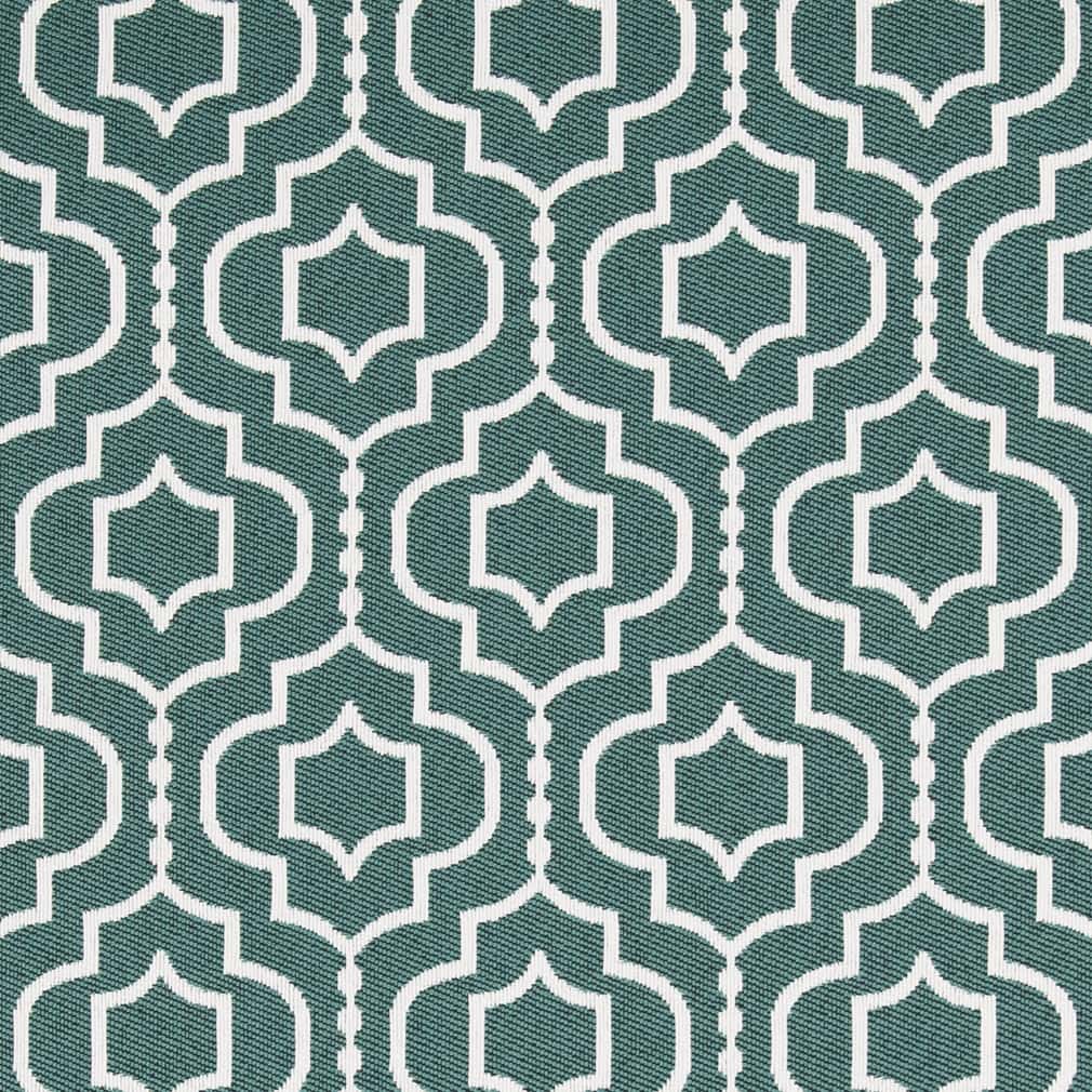 D2568 Abstract & Geometric Aegean Aqua & Teal Charlotte Fabrics