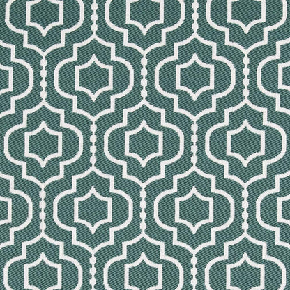 D2568 Abstract & Geometric Aegean Aqua & Teal Charlotte Fabrics