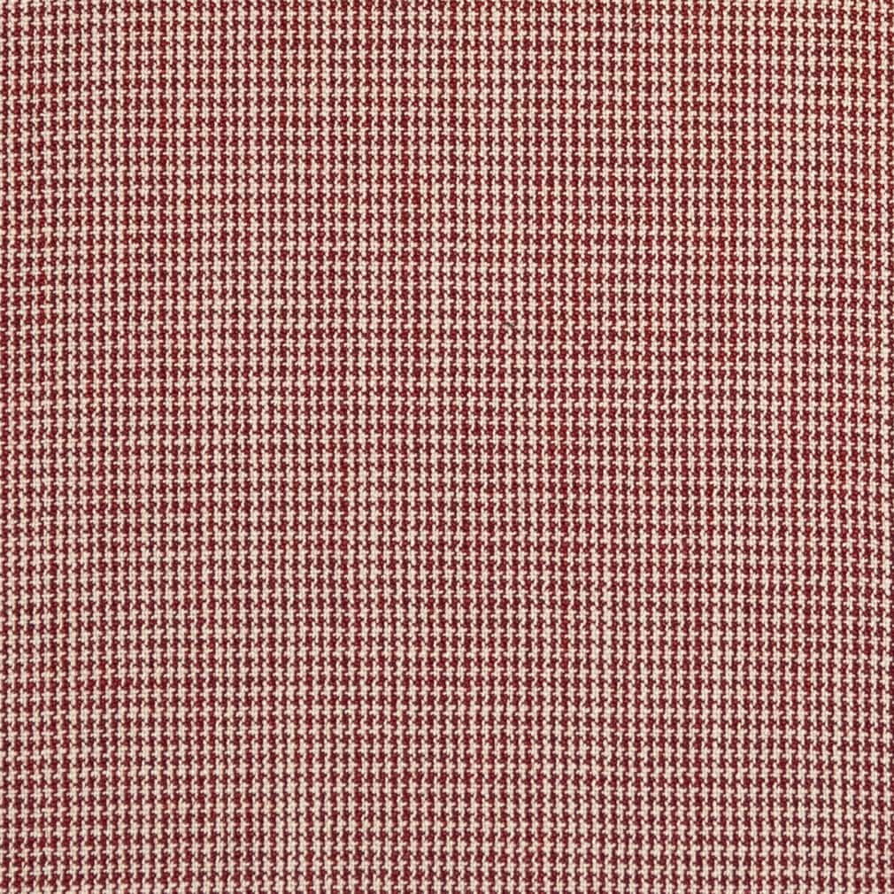 D2575 Check & Houndstooth,Plain & Solid,Small Scale Mini Check Crimson Red & Burgundy Charlotte Fabrics