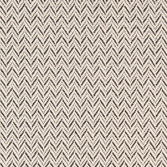 D2580 Abstract & Geometric,Herringbone & Chevron,Small Scale Chevron Coal Black Charlotte Fabrics