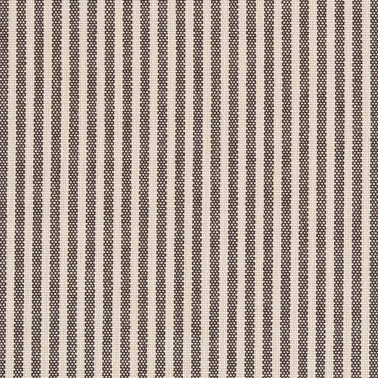 D2589 Small Scale,Stripe Ticking Walnut Brown Charlotte Fabrics
