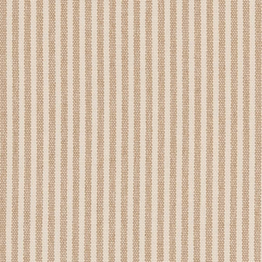 D2590 Small Scale,Stripe Ticking Sand Beige & Taupe Charlotte Fabrics