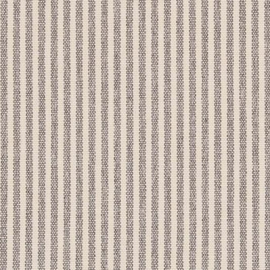 D2591 Small Scale,Stripe Ticking Pewter Grey & Silver Charlotte Fabrics