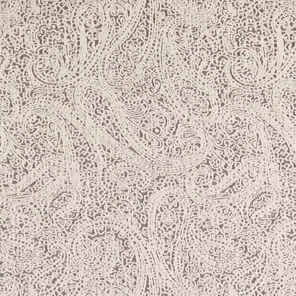 D2592 Paisley Paisley Coal Black Charlotte Fabrics