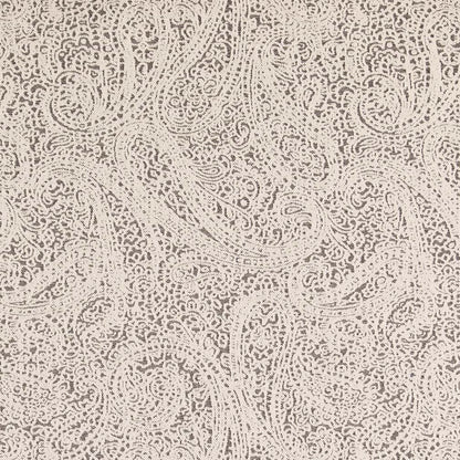 D2592 Paisley Paisley Coal Black Charlotte Fabrics