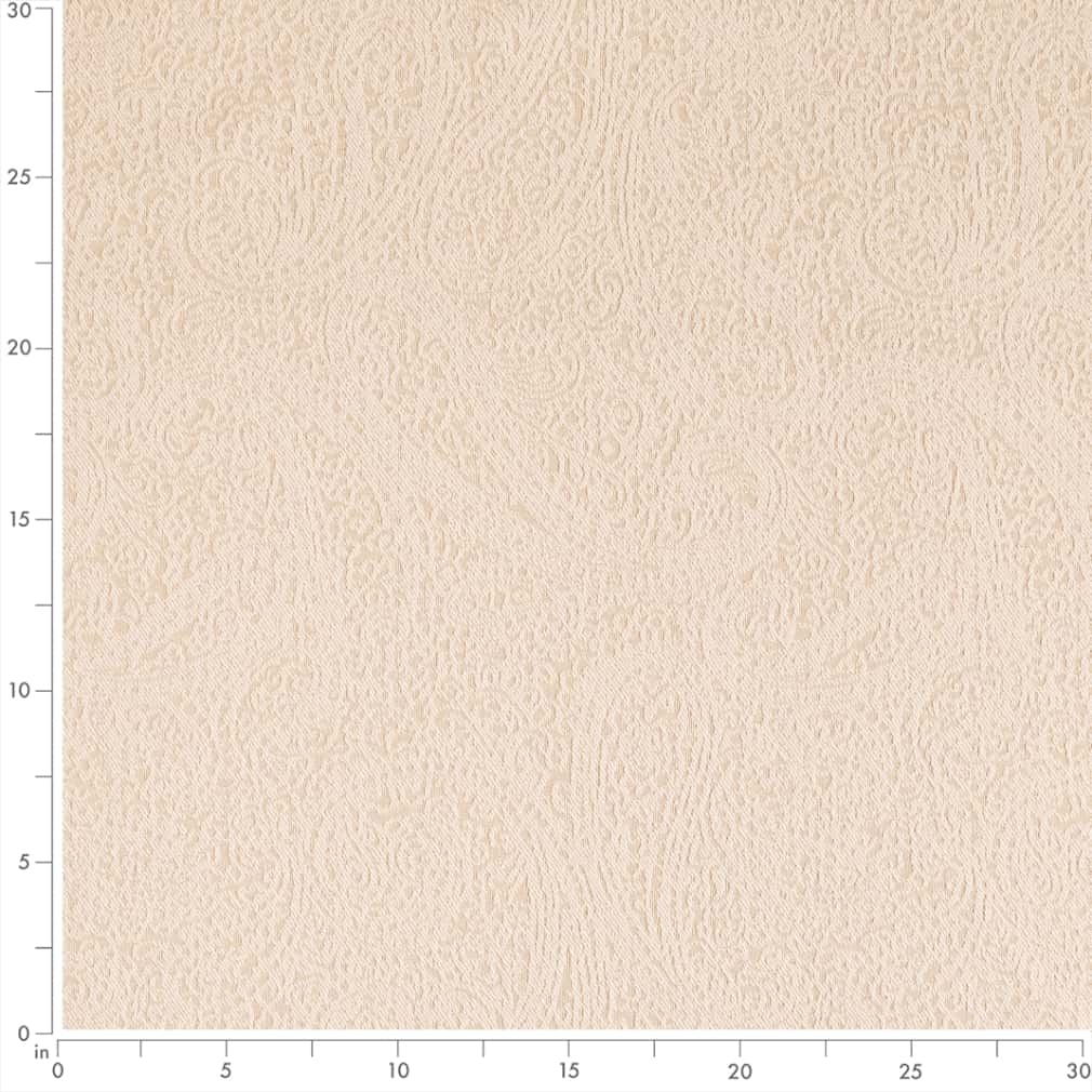 D2594 Paisley Paisley Sand Beige & Taupe,White & Ivory Charlotte Fabrics