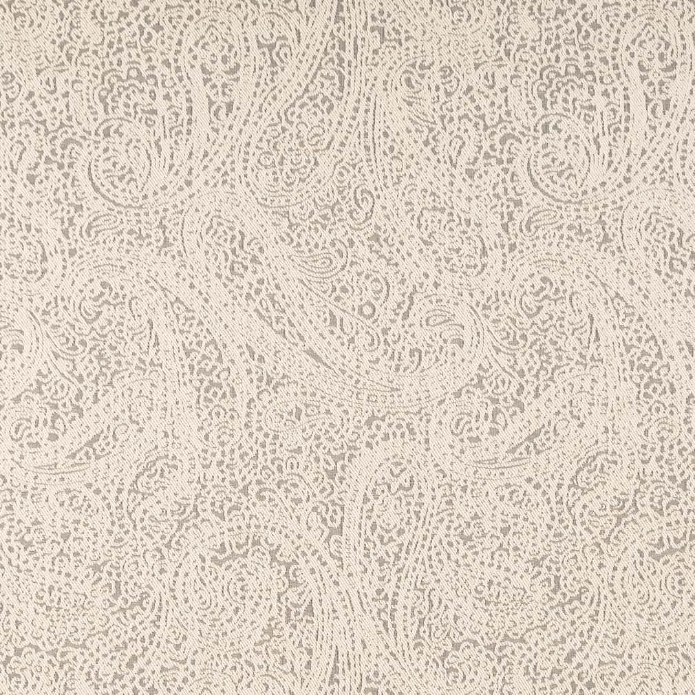 D2596 Paisley Paisley Pewter Grey & Silver Charlotte Fabrics