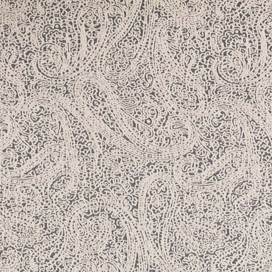 D2597 Paisley Paisley Navy Blue Charlotte Fabrics