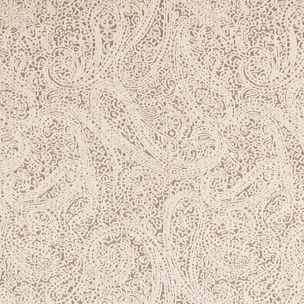 D2598 Paisley Paisley Walnut Beige & Taupe,Brown Charlotte Fabrics