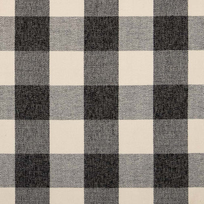D2600 Check & Houndstooth,Plaid Buffalo Coal Black Charlotte Fabrics