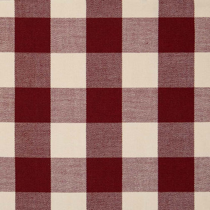D2601 Check & Houndstooth,Plaid Buffalo Crimson Red & Burgundy Charlotte Fabrics