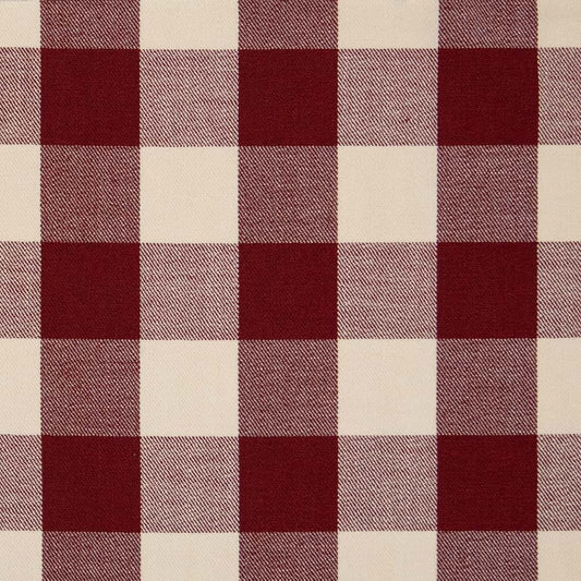 D2601 Check & Houndstooth,Plaid Buffalo Crimson Red & Burgundy Charlotte Fabrics