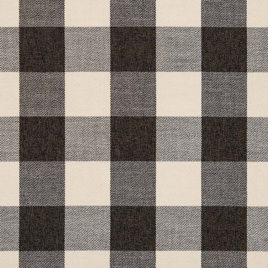 D2603 Check & Houndstooth,Plaid Buffalo Walnut Brown Charlotte Fabrics