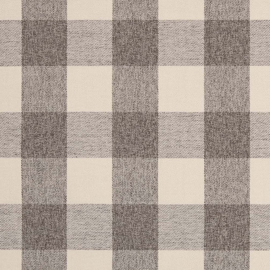 D2605 Check & Houndstooth,Plaid Buffalo Pewter Grey & Silver Charlotte Fabrics