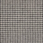D2607 Check & Houndstooth,Small Scale Check Coal Black Charlotte Fabrics