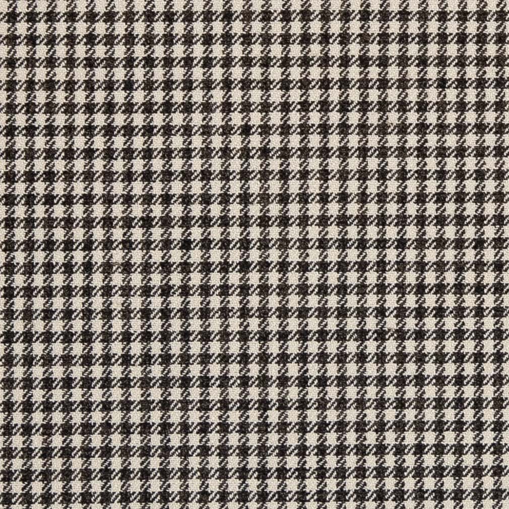 D2610 Check & Houndstooth,Small Scale Check Walnut Brown Charlotte Fabrics