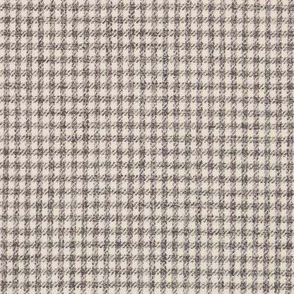 D2612 Check & Houndstooth,Small Scale Check Pewter Grey & Silver Charlotte Fabrics